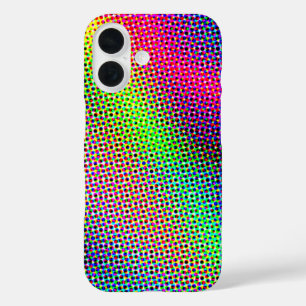 16 Funda para Apple iPhone con mosaico de puntos artí
