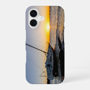16 Funda para iPhone atardecer en Gulf Breeze con bar