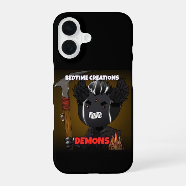 16 Funda para iPhone Bedtime Creations Demons (Reverso )
