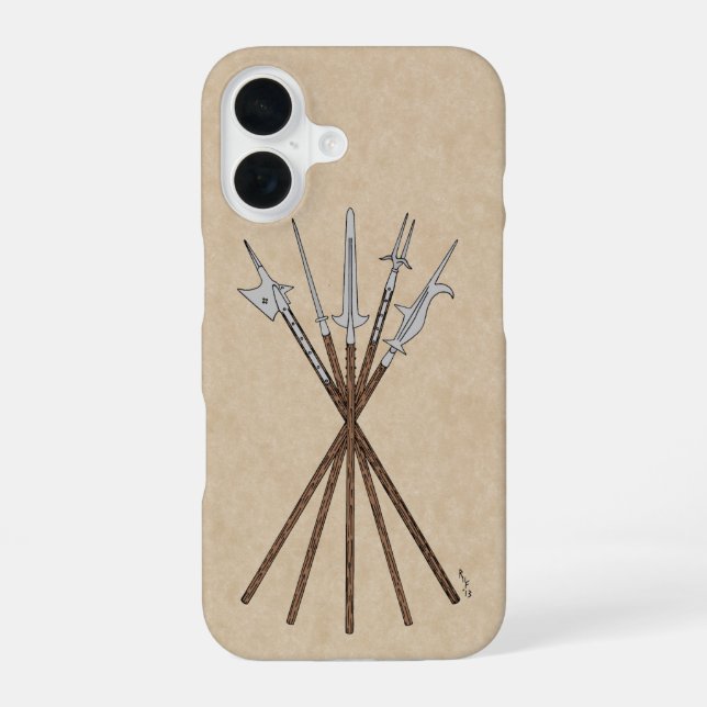 16 Funda para iPhone Case-Mate Algunas Alabardas del  (Reverso )