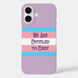 16 Funda para iPhone Case-Mate Corazón Orgullo Trans