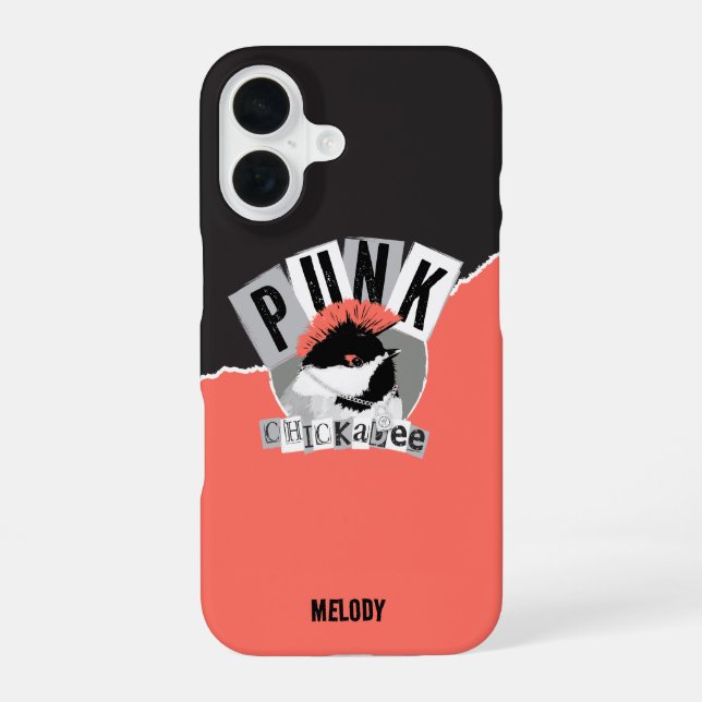 16 Funda para iPhone Case-Mate de Carbonero Punk (Reverso )