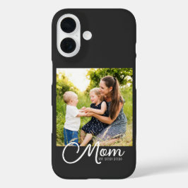 16 Funda para iPhone Case-Mate de Mamá Negra Establec