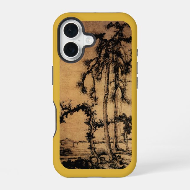 16 Funda para iPhone Case-Mate Pinos Chinos (Reverso )