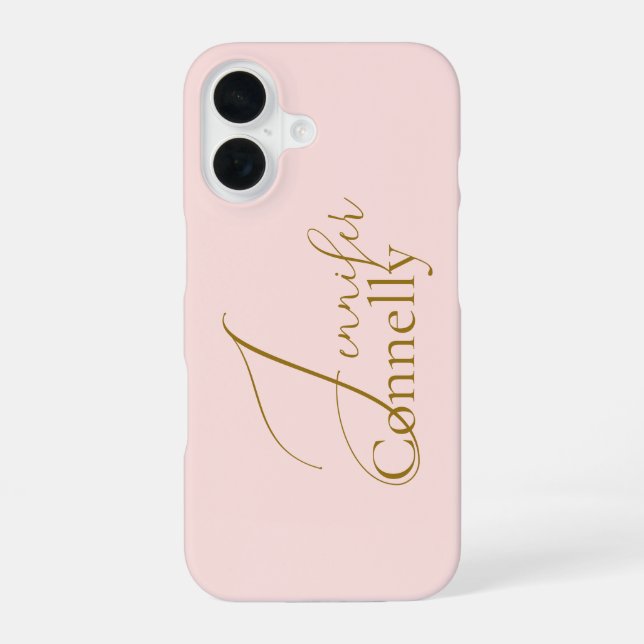 16 Funda para iPhone Case-Mate Rosa Rubor (Reverso )