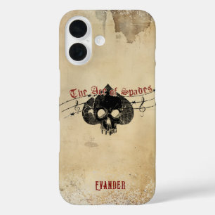 16 Funda para iPhone Case-Mate The Ace of Spades