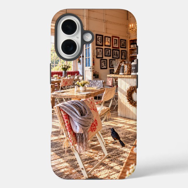 16 Funda para iPhone Casemate - Estampado de Café (Reverso )