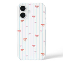 Funda para iPhone con dulce cinta a rayas