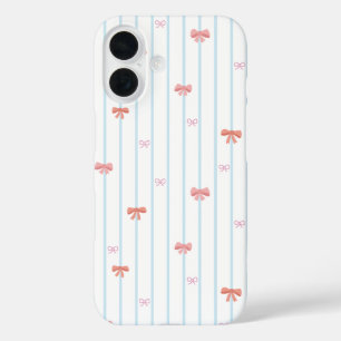 16 Funda para iPhone con dulce cinta a rayas