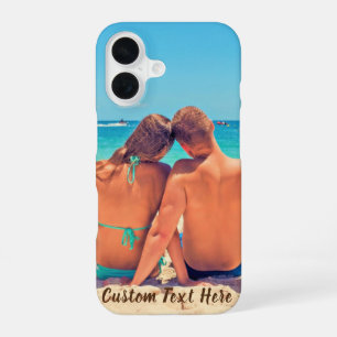 16 Funda para iPhone con foto personalizada y texto