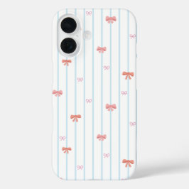 16 Funda para iPhone con franja de cinta dulce