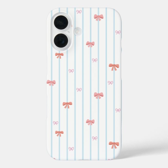 16 Funda para iPhone con franja de cinta dulce (Reverso )