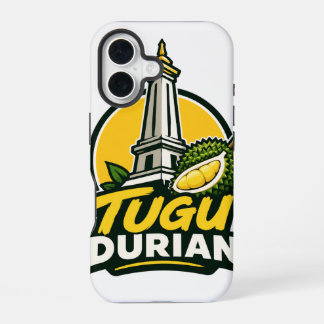 16 Funda para iPhone con logo de tugu durian