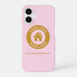 16 Funda para iPhone con logotipo de negocio personal