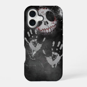 16 Funda para iPhone con Pantalla Rota y Huella Fanta