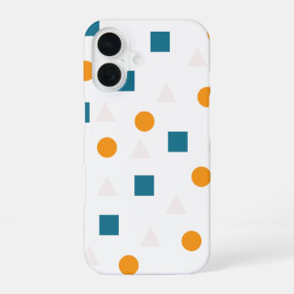 16 Funda para iPhone con patrón geométrico minimalist