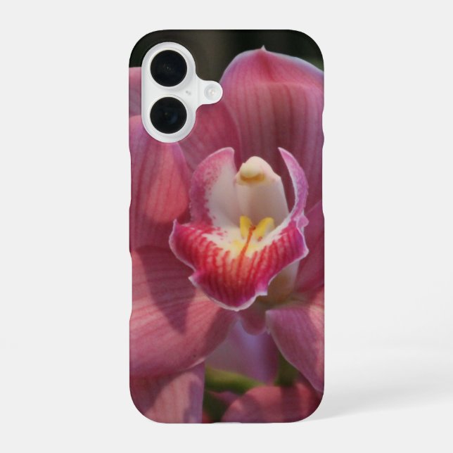 16 Funda para iPhone con Pétalos de Orquídea (Reverso )