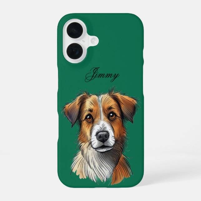 16 Funda para iPhone con tema de mascota Case-Mate (Reverso )