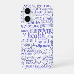 16 Funda para iPhone con texto de salud