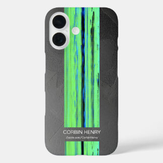 16 Funda para iPhone con textura abstracta y nombre m