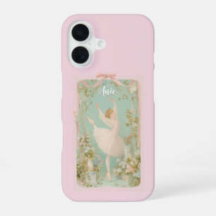 16 Funda para iPhone Coquette Ballet – Nombre Persona