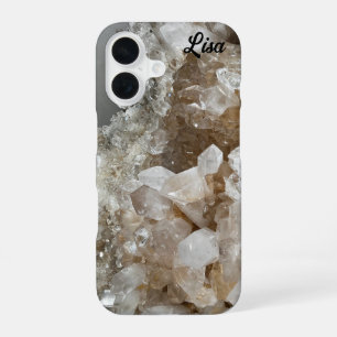 16 Funda para iPhone de cristal de cuarzo personaliza