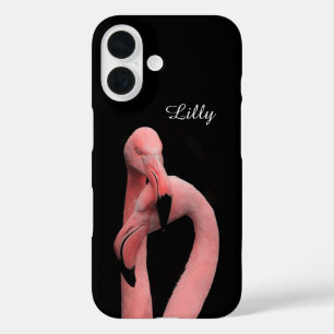 16 Funda para iPhone de flamencos rosados