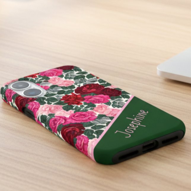 16 Funda para iPhone de Flor de Rosa Personalizada co (Subido por el creador)