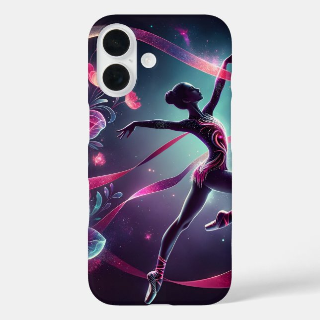 16 Funda para iPhone de Gimnasia Rítmica 1 de 2 (Reverso )