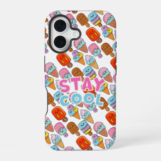 16 Funda para iPhone de helado y paleta Kawaii adorab