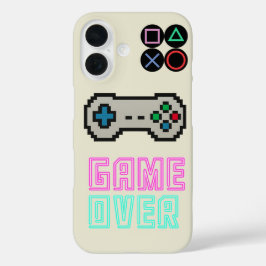 16 Funda para iPhone de Juegos – Cubierta de Pixel Ar