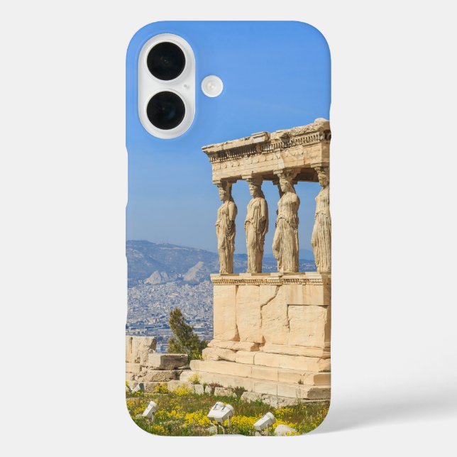 16 Funda para iPhone de la Acrópolis de Atenas Antigu (Reverso )