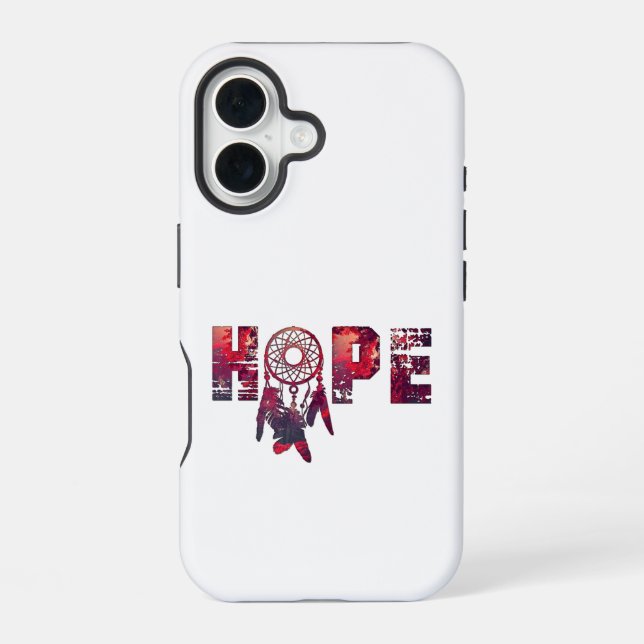 16 Funda para iPhone de la esperanza (Reverso )