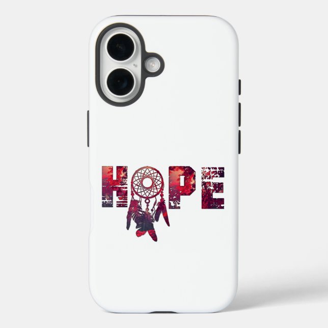 16 Funda para iPhone de la esperanza (Reverso )
