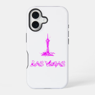 16 Funda para iPhone de Las Vegas Stratosphere Neon R