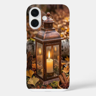 16 Funda para iPhone de Linterna de Vela Otoño Acoged