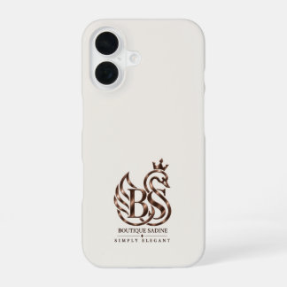 16 Funda para iPhone de marfil minimalista El Cisne E
