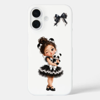 16 Funda para iPhone de niña coqueta linda con lazo n