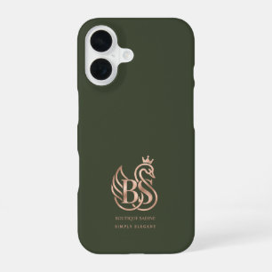 16 Funda para iPhone de olivo minimalista El Cisne El