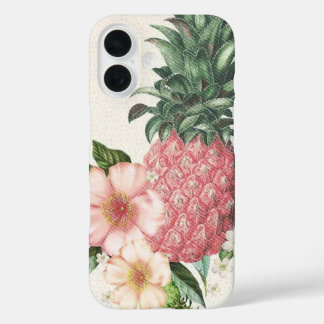 16 Funda para iPhone de Piña Tropical Hawaiana