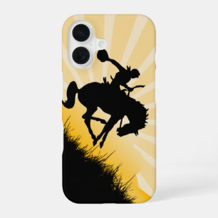 16 Funda para iPhone de vaquero de rodeo