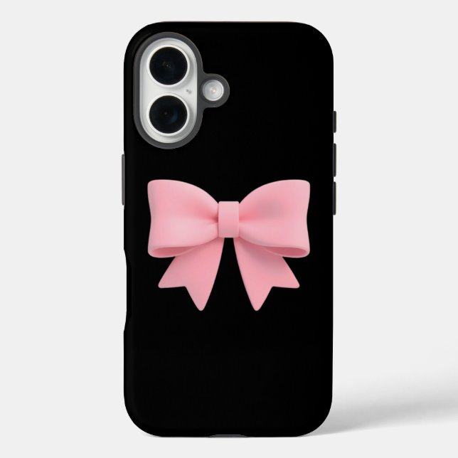 16 Funda para iPhone | Diseño de cinta estética cubie (Reverso )