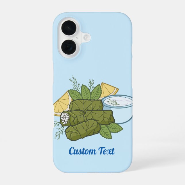 16 Funda para iPhone Dolmadakia (Reverso )