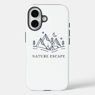 16 Funda para iPhone Escape en la Naturaleza Montaña