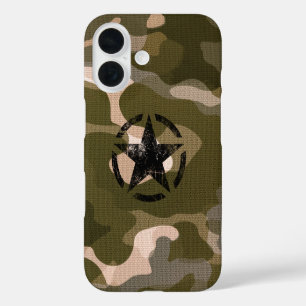 16 Funda para iPhone estilo Estrella en Arpillera