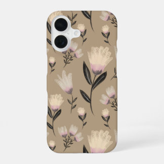 16 Funda para iPhone Floral Neutral | Botánica Modern