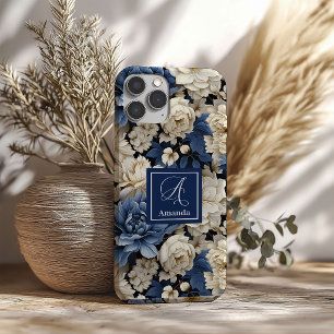 16 Funda para iPhone Flores Hermosas de la Marina Flo