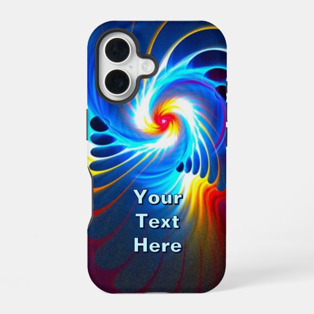 16 Funda para iPhone Gravitational Blueshift Case-Mat (Reverso )