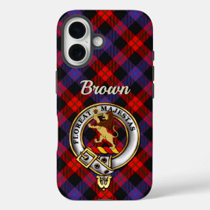 16 Funda para iPhone / iPad con emblema y tartán del