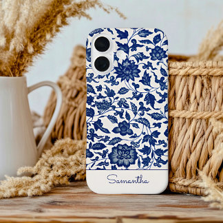 16 Funda para iPhone / iPad con PATRON FLORAL VINTAGE